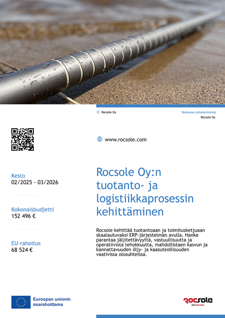 Rocsole Oy:n tuontanto- ja logistiikkaprosessin kehittäminen